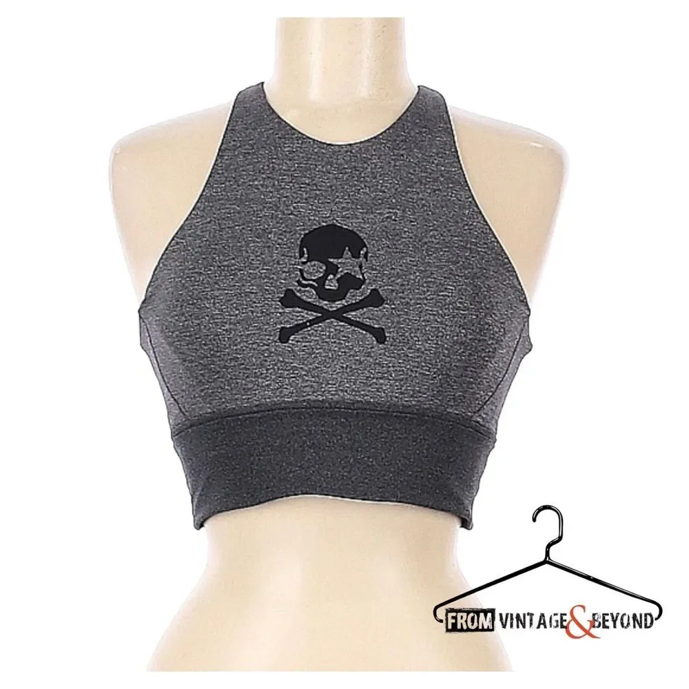 Lululemon x Soulcycle Back In Action Bra Heathered Gray 8